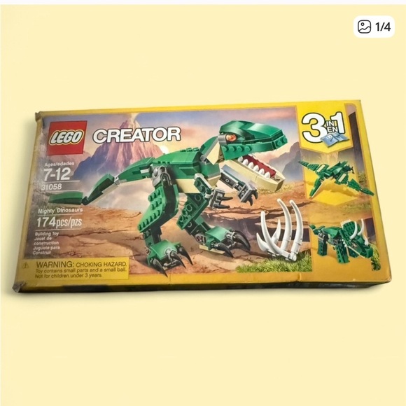 LEGO Creator Dinosaur Set - Green and White - Picture 7 of 10